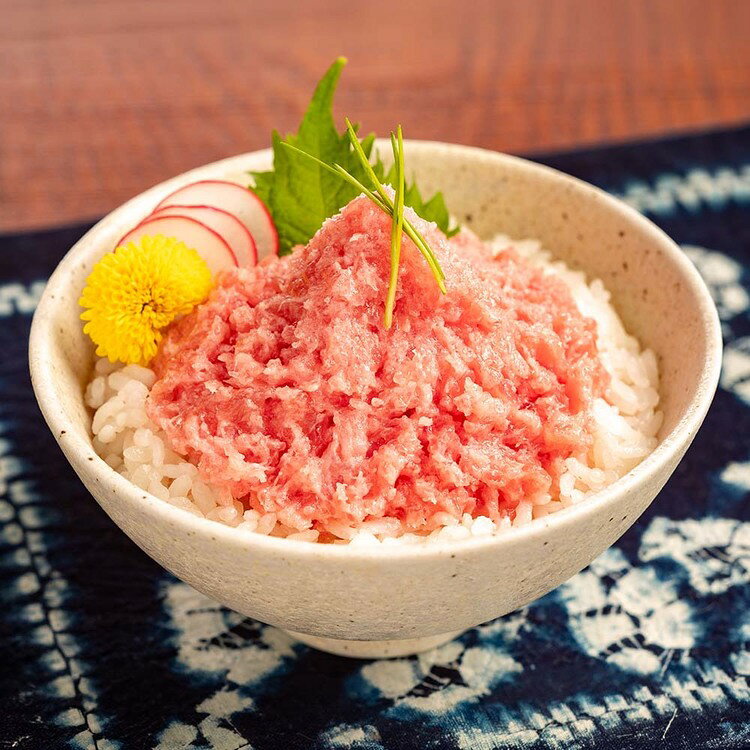 キッチン・雑貨の店 ラクチーナ!の冷凍まぐろたたき 10P（450g） まぐろ たたき すき身 キハダマグロ まぐろ丼 ネギトロ丼 手巻き寿司 ちらし寿司 【TD】 【代引不可】｜アングル3