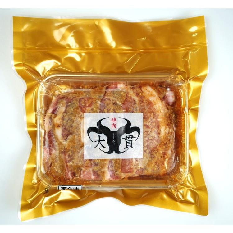 キッチン・雑貨の店 ラクチーナ!の焼肉大貫 国産豚カルビ絶品ダレ焼肉130g×8 IPK26焼肉 大貫 豚カルビ 焼肉セット 冷凍 タレ お取り寄せ 贈答用グルメ 国産豚 新宿　大貫 【TD】 【代引不可】｜アングル2
