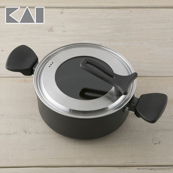 樂天商城 - 軽い両手鍋(IH対応) 20cm 000DW5644 両手鍋 鍋 20cm ih 対応 両手鍋20cm 両手鍋ih対応 鍋20cm 20cm両手鍋 ih対 両手 おしゃれ 調理器具 貝印