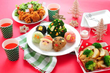 おにぎりでクリスマス A-76848 送料無料 おにぎり 抜型 抜き型 おにぎり型 キャラ弁 遠足 お弁当 おにぎりキャラ弁 キャラ弁おにぎり おにぎり抜型 アーネスト パーティ デコ弁【D】