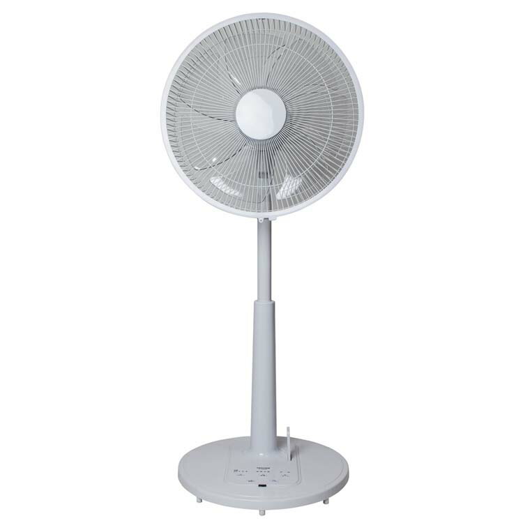 フルリモコンDCハイポジション扇風機 ホワイト KI-3589DC送料無料 季節家電 夏物家電 熱中症対策 冷風 シンプル 夏 リモコン式 DCモーター 35cm羽根 省エネ扇風機 省電力 フロアー扇風機 テクノス TEKNOS 【B】