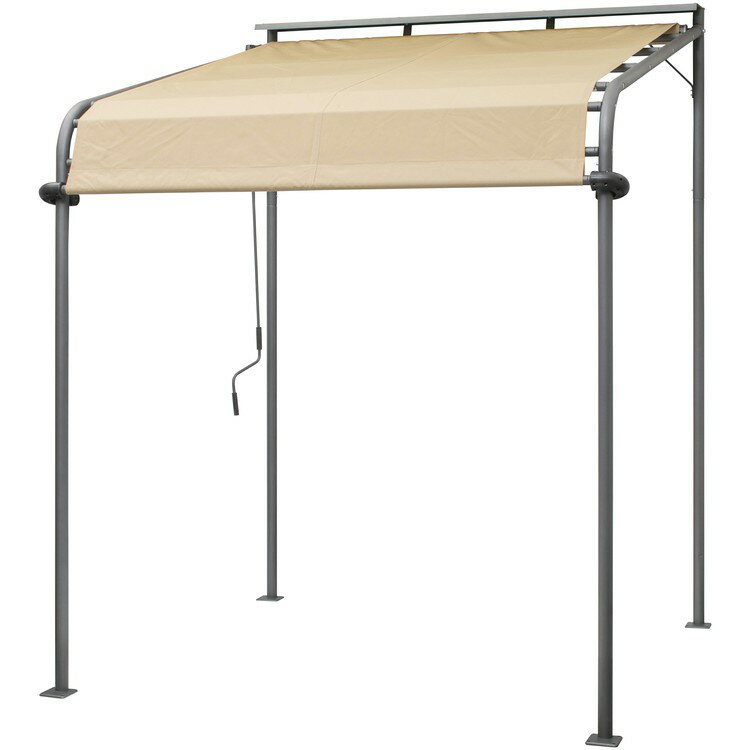 クールサマーオーニングポーチウォーターガード ベージュ2000 CSA-PWG20BE3送料無料 クールサマーオーニングポーチ ウォーターガード ベージュ スチール ポリエステル タカショー 屋外 ガーデン カジュアル 日よけ 【代引不可】【TD】