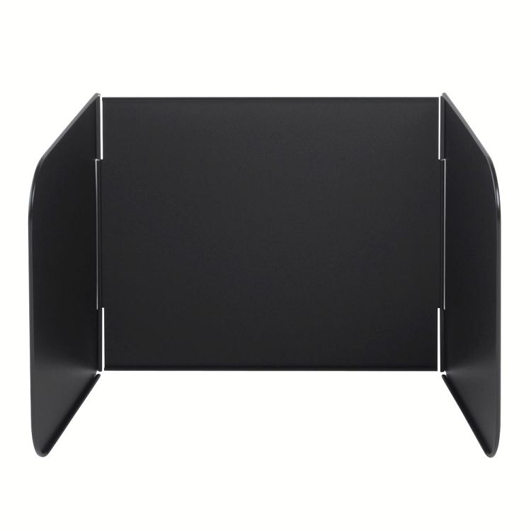 パタパタたためるレンジガード ブラック 44061油ハネ ガード コンロ レンジ キッチン 調理 IH 油汚れ フッ素 折りたたみ 【B】