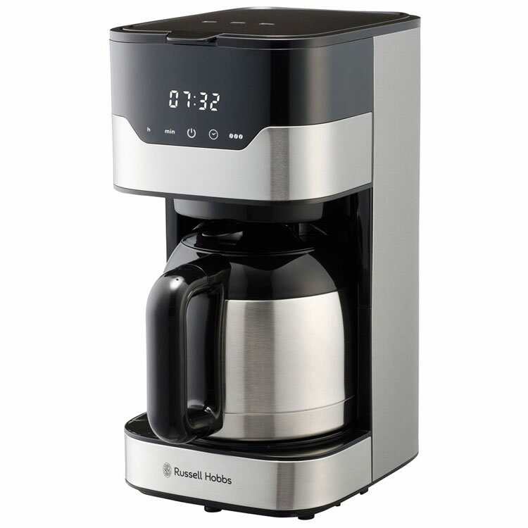 ラッセルホブス Russell Hobbs コーヒーメーカー グランドリップ 8カップ 大容量 ステンレス タイマー 保温 正規販売店 7653JP送料無料 ラッセルホブス russell hobbs コーヒーメーカー イギリス 新生活 【D】【B】