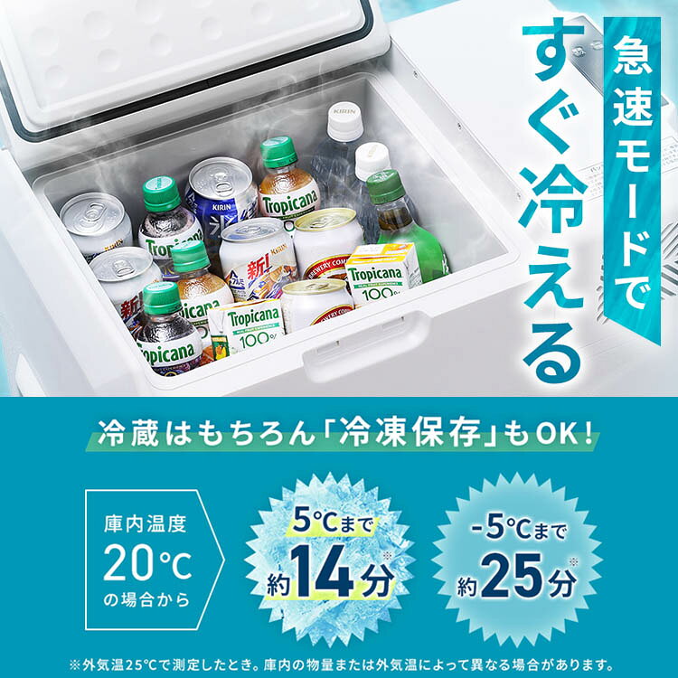 ポータブル冷蔵庫 アイリスオーヤマ 車載用 4...の紹介画像2