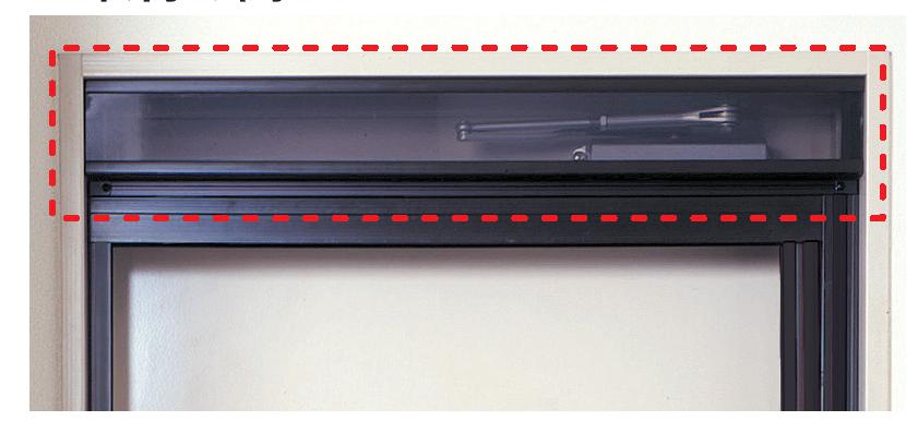 【LINEクーポン配布中】玄関網戸部材 ドアクローザーカバー [NDC-90] セイキ販売 SEIKI