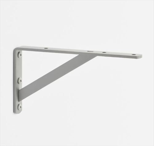 Rakuten - 【LINEクーポン配布中】TANNER 棚受金具 [TANNER854-1075] BracketS No02グレー（ブラケットS No02）1組(2本)入