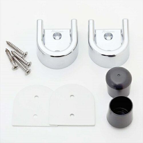 【LINEクーポン配布中】ランドリーパイプブラケットセット（2ヶ1セット） クロムメッキ R22CH-01 リラインス RELIANCE le bain