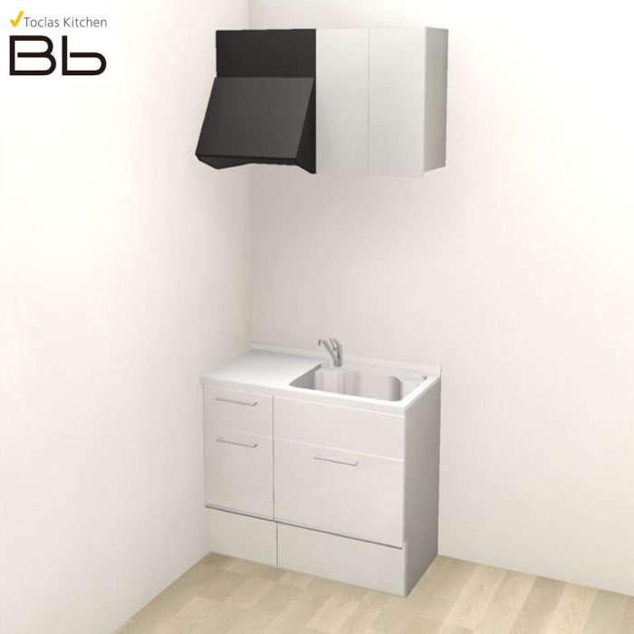 【LINEクーポン配布中】トクラス システムキッチン Bb コンパクトプラン コンロ無し 間口1200 大引出し I型 扉グレード D／S／Q／N／Y／Z メーカー直送