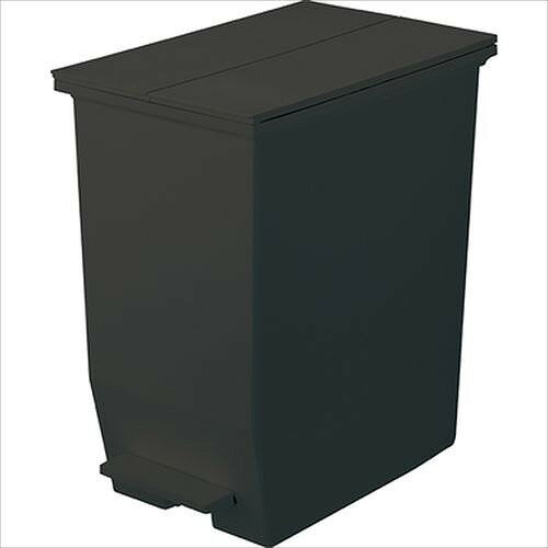 【LINEクーポン配布中】ゴミ箱 SOLOW ペダルオープンツイン45L [RSD78BK] RSD-78BK ブラック W27×D42.5×H48CM AZUMAYA 東谷 メーカー直送