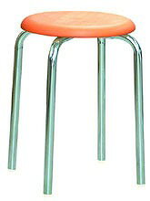 【LINEクーポン配布中】ラウンドスツール 樹脂座面 [RP-1C] 椅子 ルネセイコウ メーカー直送