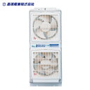 【LINEクーポン配布中】高須産業 窓用換気扇ツインファン 同時給排形 FMT-200P(2)