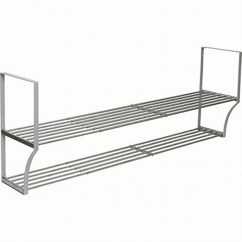 【LINEクーポン配布中】水切棚 パイプ棚 ネジ止めタイプ Aタイプ 2段 幅120 キッチン [PA2-120] スペースを有効活用 収納 田窪工業所 メーカー直送