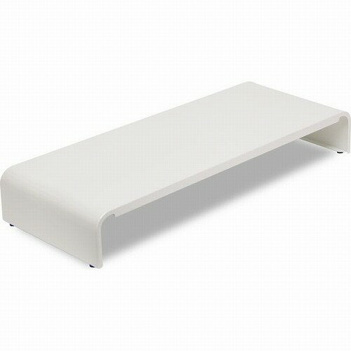 【LINEクーポン配布中】パソコンラック54cm ホワイト PCラック [PCR-54WM] 机上やデスク周りをすっきり 収納 田窪工業所 メーカー直送