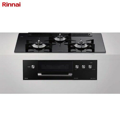 【LINEクーポン配布中】ビルトインガスコンロ デリシア リンナイ[RHS71W31E11RCBW]ワイド幅75cm 3V乾電池 液晶 ガラストップ 現場送り不可法人事務所送り限定 法人限定メーカー直送