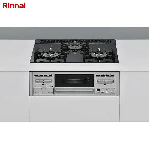 ビルトインガスコンロ スタンダード リンナイ[RS31M5T1RVW]横幅60cm ガラストップ 現場送り不可法人事務所送り限定 法人限定メーカー直送