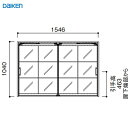 [EChE ^Cv Œg90 3i2 匚 DAIKEN [HIKIKT9032] W1546~H1040mm 󒍐Yi @ll [J[