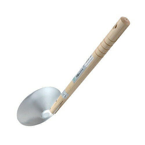 左官鏝 ステン製万能ヒシャク 緑長 450MM [4977292168557] 藤原産業 メーカー直送