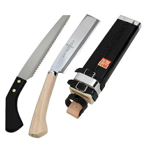 【LINEクーポン配布中】鉈 二丁差シ(鉈、鋸) 180MM・210MM [4977292699716] 藤原産業 メーカー直送