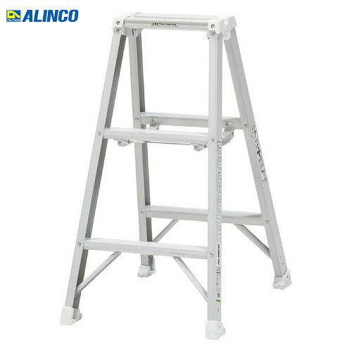 Rakuten - 【LINEクーポン配布中】軽量専用脚立 MSW-SX アルインコ ALINCO [MSW90SX] 天板高さ0.82m 3尺 ホワイトカラー 最大使用質量130kg 軽量設計 法人様限定 メーカー直送