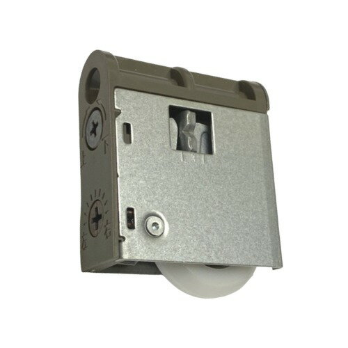 【LINEクーポン配布中】【定形外郵便送料無料】木製用調整戸車 SR2型 V型 木口付け用 [SR2-V4-PP-tkg] コマ径30Φ 上下左右調整機能付 耐...