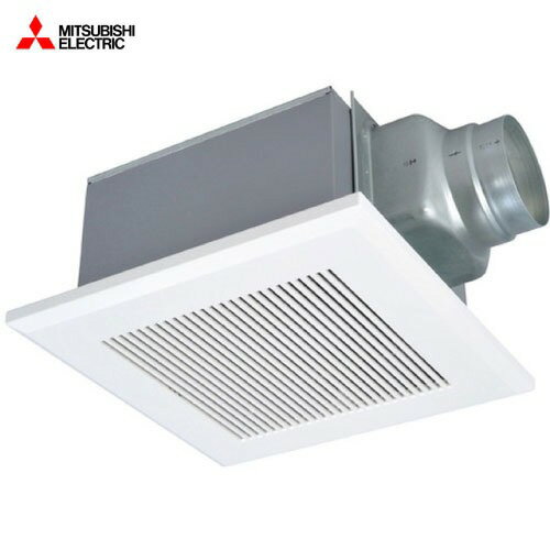 【LINEクーポン配布中】ダクト用換気扇 天井埋込形換気扇 低騒音形 三菱電機 MITSUBISHI [VD-15ZLXP14-CS] 24時間換気機能付 風圧式シャッター 接続パイプΦ100mm 単相100V