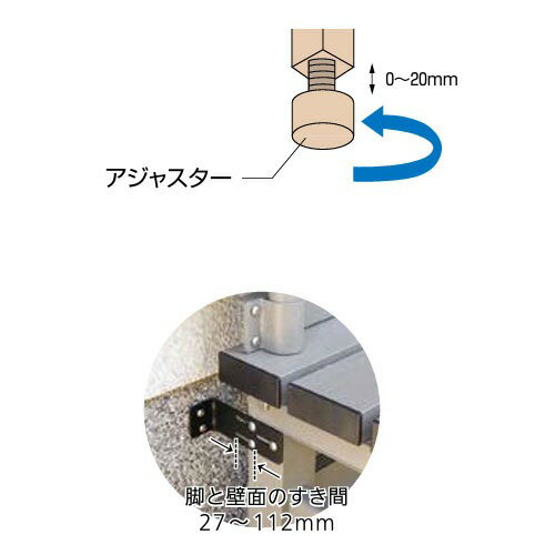 【LINEクーポン配布中】アルミ踏み台 固定金具付 1段 マツ六 [AF-1] アーバングレ...