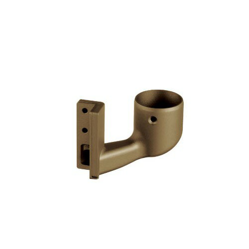 【LINEクーポン配布中】室内用手すり BAUHAUS セレクト 32出隅スリム座ブラケットカバー付 マツ六 [BE-45B] ブラウン 横使い可能4トン配送 車上渡し 法人様事務所入れ限定 メーカー直送