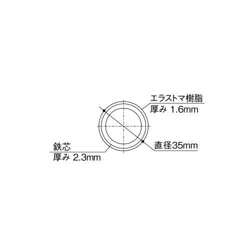 【LINEクーポン配布中】室内用手すり BAUHAUS 35襖用脱着手すり棒 2m マツ六 [BF-1...