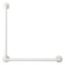 【LINEクーポン配布中】水まわり用手すり BAUHAUS 32ソフトアクアレールプラス L型ハンド φ32×600×800mm マツ六 [SAP-K-6080...