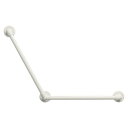 【LINEクーポン配布中】水まわり用手すり BAUHAUS 32ソフトアクアレール L型自在ハンド φ32×600×800mm マツ六 [SAQ-L-6080W...