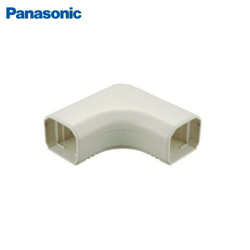 【LINEクーポン配布中】エアコン 配管化粧カバー スッキリダクト フラットエルボ 60型 パナソニック Panasonic [DAS3060W] アイボリー