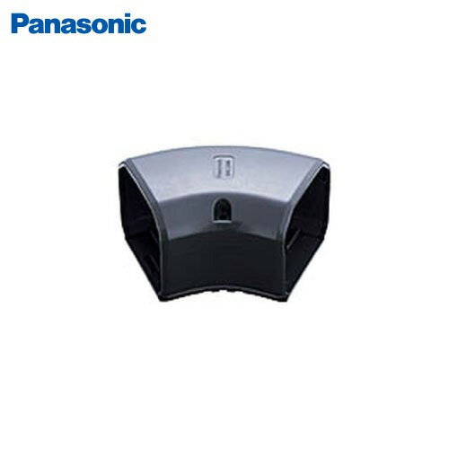 【LINEクーポン配布中】エアコン 配管化粧カバー スッキリダクト 45フラットエルボ 100型 パナソニック Panasonic [DAS3210B] ブラック