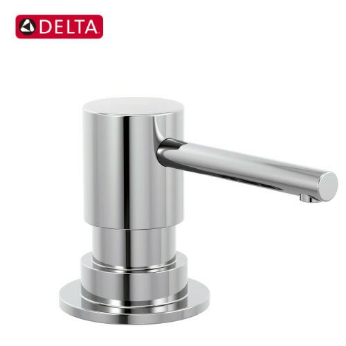 【LINEクーポン配布中】ソープディスペンサー Trinsic トリンシック クローム [RP100734] プッシュ 手動 キッチンアクセサリー デルタDELTA メーカー直送