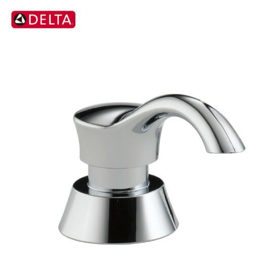 【LINEクーポン配布中】ソープディスペンサー Transitional トランジショナル クローム [RP50781] プッシュ 手動 キッチンアクセサリー デルタDELTA メーカー直送