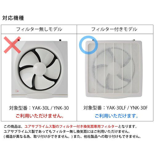 【欠品中 納期未定】 【LINEクーポン配布中】キッチン換気扇用 フィルター 3枚入 Y...