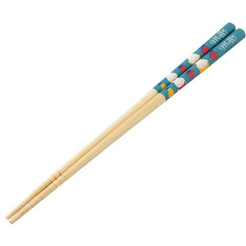 Chopsticks - 【LINEクーポン配布中】【定形外郵便送料無料】竹箸 23cm ミッフィー グリーン ANT5 スケーター Skater [4973307651700-tkg] すべり止め加工 使いやすく持ちやすい