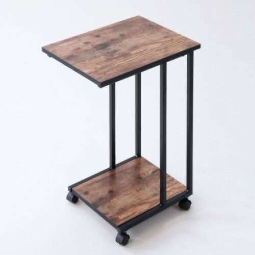 サブテーブル ベッドサイドテーブル キャスター付き [TAN-291] ソファサイドテーブル コーヒーテーブル ちょっとしたものを 谷村実業 メーカー直送 [2]
