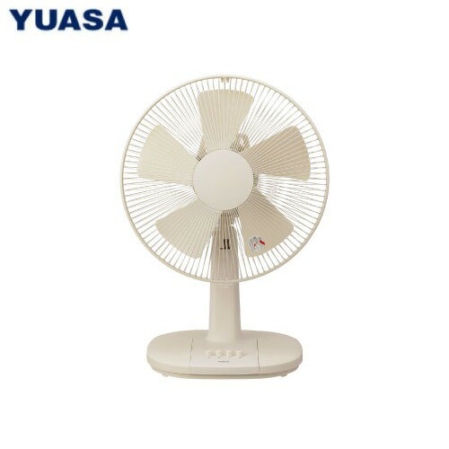 【LINEクーポン配布中】扇風機 ミニリビングファン ベージュ [YT-3011F(LC)] 押しボタン式 羽根サイズ:..