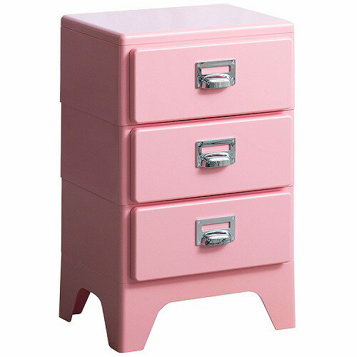 【LINEクーポン配布中】【LINEクーポン配布中】多段チェスト Cran クラン 3段 CBN-H003-PK [563003008]..