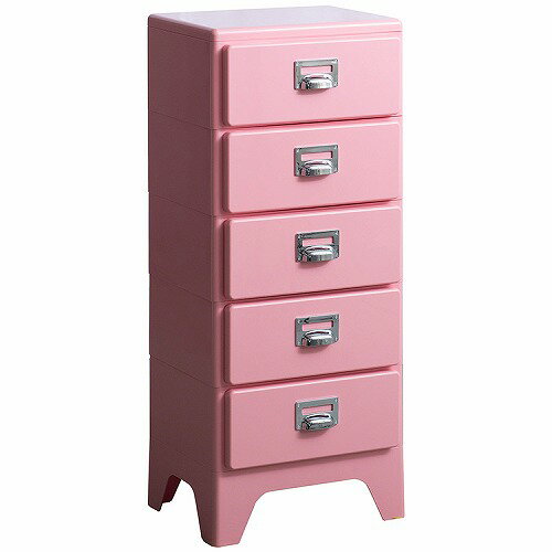 【LINEクーポン配布中】【LINEクーポン配布中】多段チェスト Cran クラン 5段 CBN-H005-PK [563005008]..