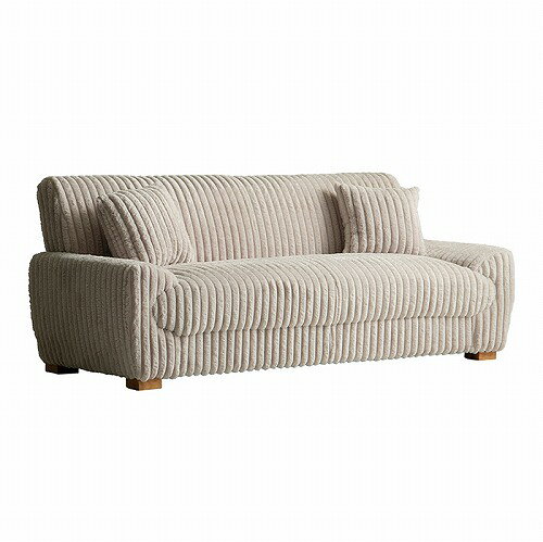 商品説明落ち着いたトーンで上質なくつろぎ感を演出するローソファ『Meissa（メイサ）』。 ポケットコイルを使用したマットレスのような弾力が、快適な座り心地を演出します。 やわらかで心地よいソファで、日々に上質なくつろぎを。商品詳細□サイズ 約幅198×奥行き84×高さ79cm（座面高：約45cm） □製品重量 約37.6kg □材質 ウレタンフォーム、ポケットコイル、天然木 張地：ポリエステル □備考 組立式（脚部・背もたれの取り付け/約10分） クッション付き ※若干の個体差により、表記サイズと多少の差異が生じる場合がございます。