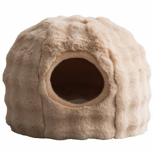 【LINEクーポン配布中】ペットベッド Foure フール PBD-X500-BE [500500006] ベージュ リバーシブルクッション付 ドーム型からベッド型何度も変えれる 宮武製作所 メーカー直送