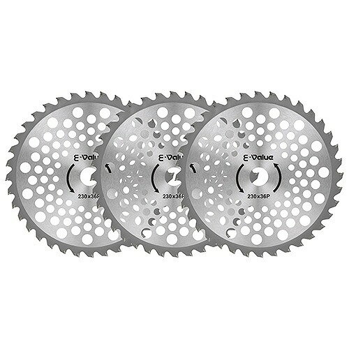【LINEクーポン配布中】園芸用品 e軽量タイプチップソー 3枚組 ETT-230MMX36PX3P [4977292643924] E-Valu 藤原産業 メーカー直送