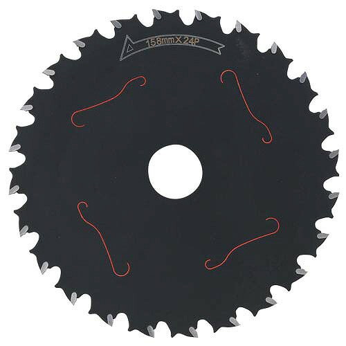 【LINEクーポン配布中】園芸用品 草刈用チップソーフッ素 消音 158MMX24P [4977292644921] セフティー3 藤原産業 メーカー直送