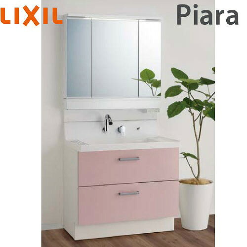 ��LINE�����ݥ�����������̲����� �ԥ��� �ָ�900mm �ꥯ���� LIXIL [lixilpiara08] 3�̶� LED���� �ե륹�饤�ɥ����� ���⡼...