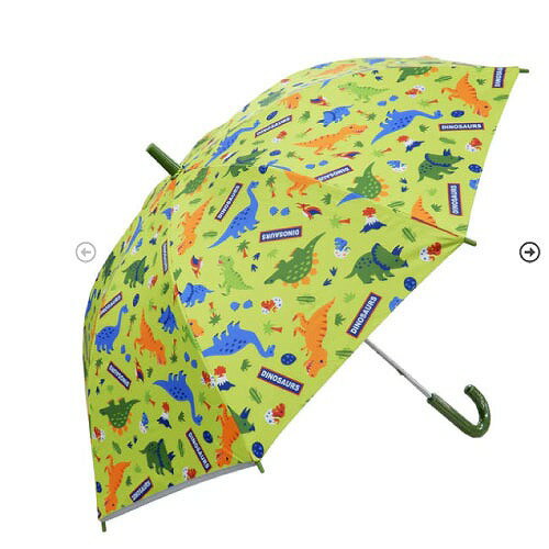 Rakuten - 【LINEクーポン配布中】晴雨兼用傘 子供用晴雨兼用傘手開き50cm スケーター Skater [4973307542060] ディノサウルス UBSR2 UVカット 遮光 遮熱