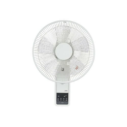 【LINEクーポン配布中】壁掛け扇風機 5枚羽根 リモコン付 ホワイト [YKW-380EFR(W)...