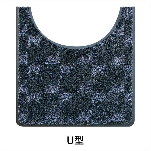 【LINEクーポン配布中】マット 抗菌トイレマット U型 60 × 60 cm [CL00002] クリーンテックス メーカー直送