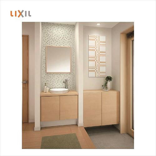 商品詳細 ： LIXIL 洗面台 エスタカウンター:NSY-450NT(770)C1AA/LP洗面器セット:LF-Y2841-YE340SYHC(PS)MB/BW1ベースキャビネット:NSYN-754/LP2フィラー(左右一式):NSYF-...